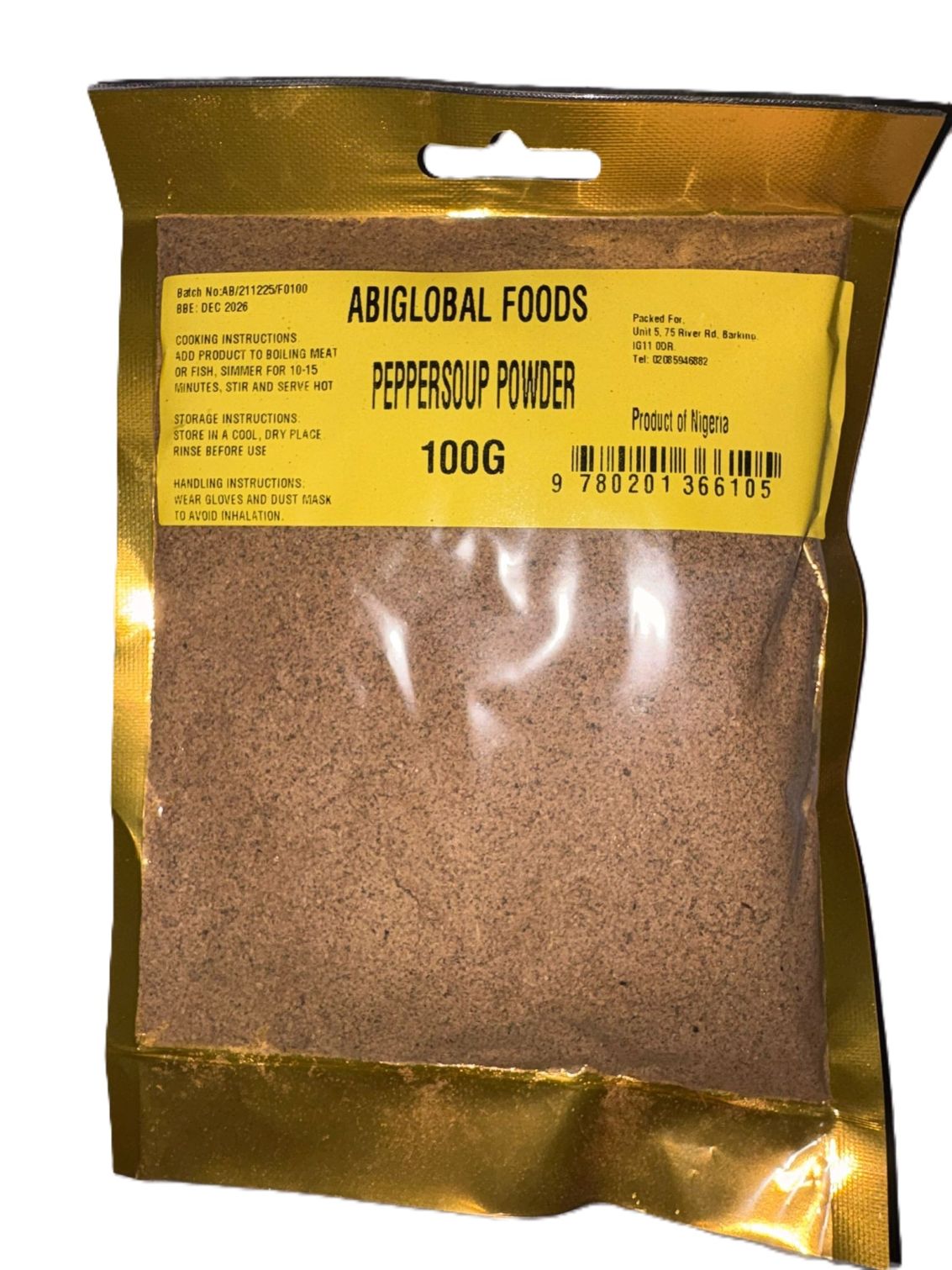 Peppersoup mix spice powder (100g)