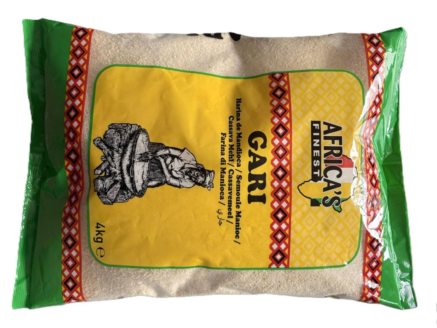 AF crispy white garri 4kg