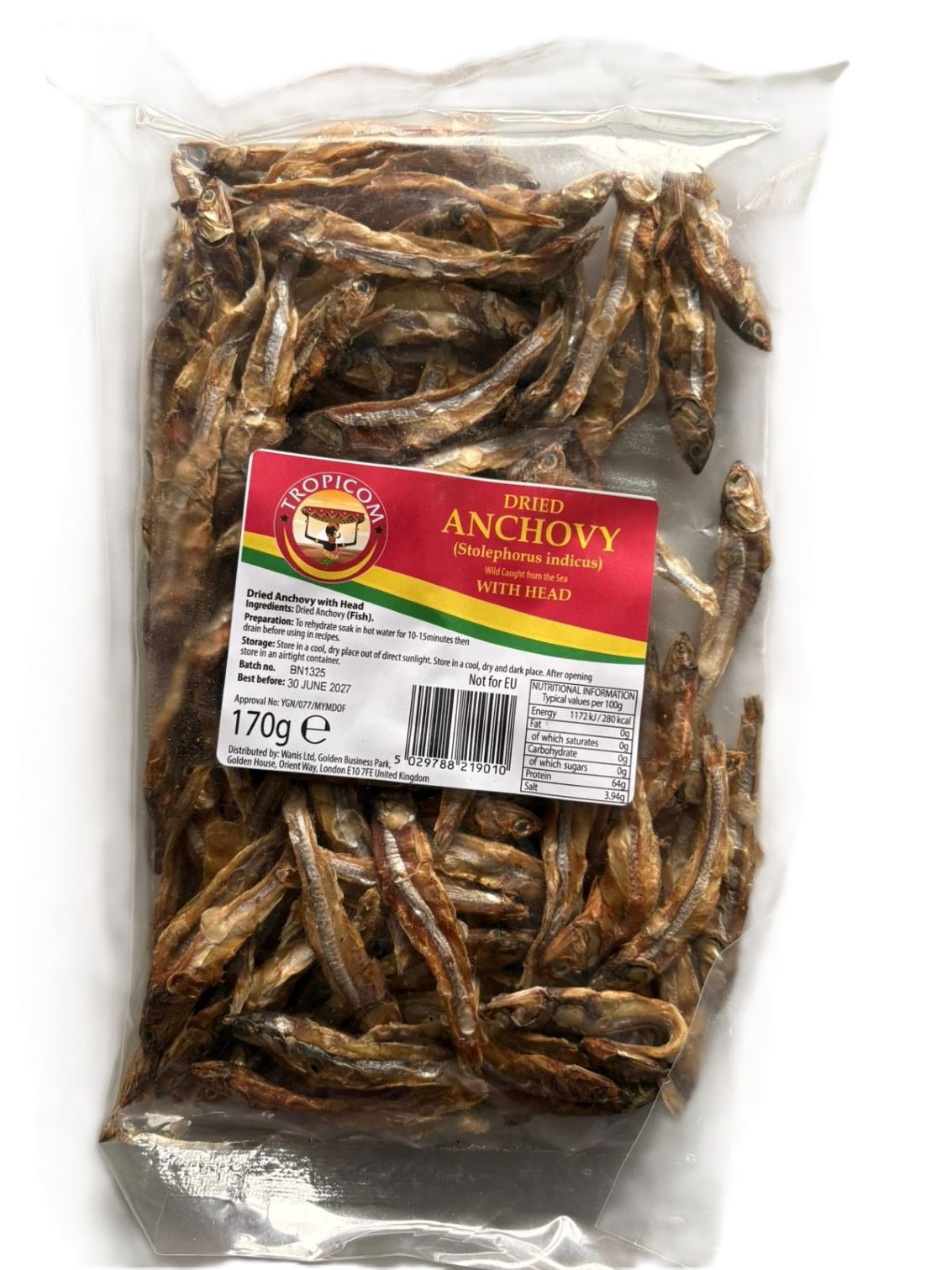 Dried Anchovy fish 170g