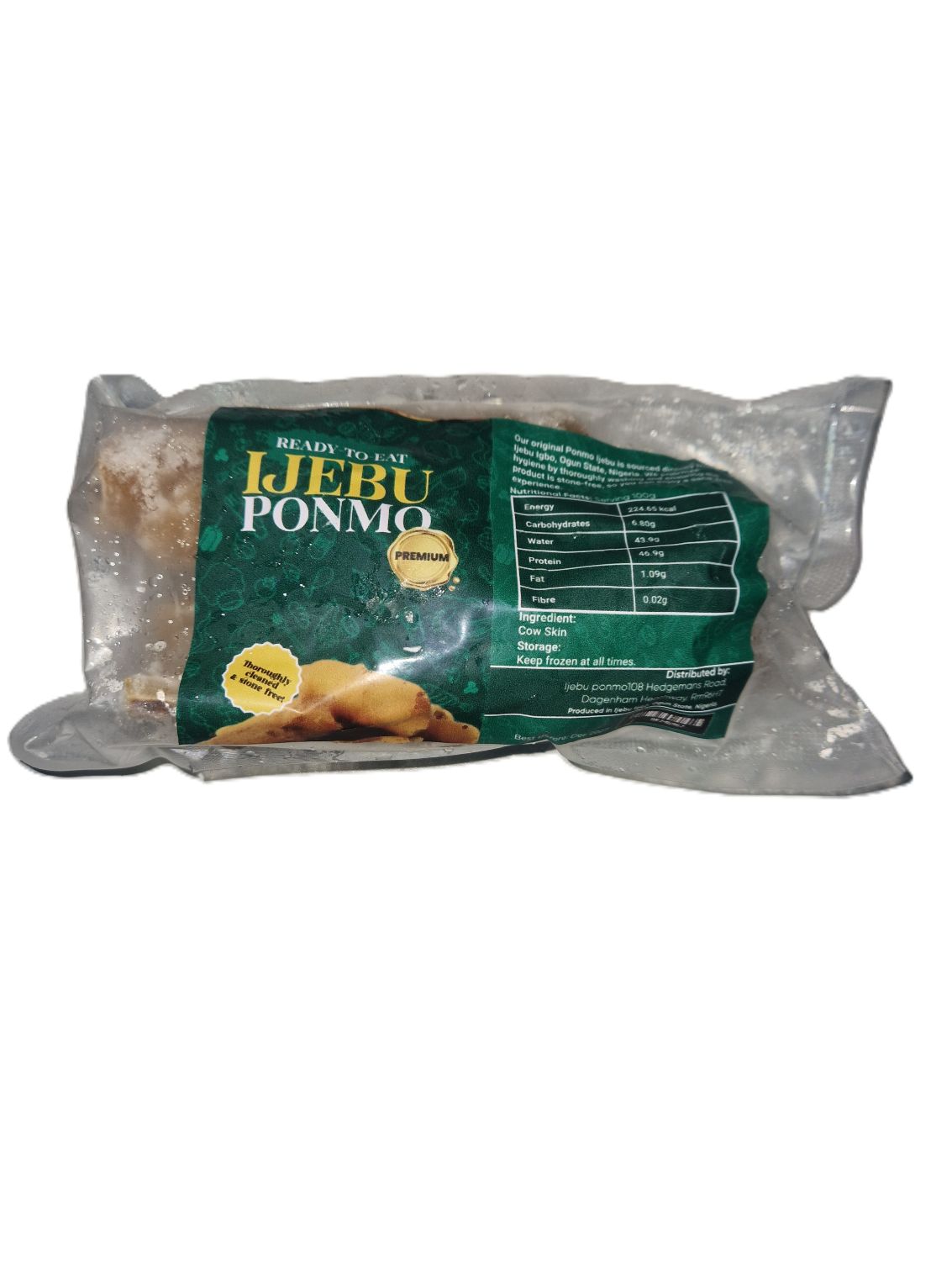 Ijebu ponmo (cow skin)